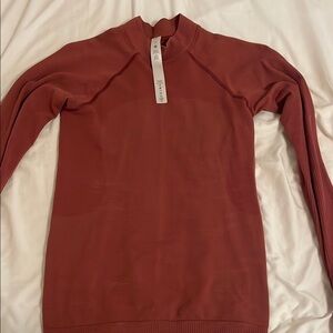 Rust Long Sleeve Top